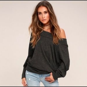 We The Free Palisades Off The Shoulder Sweater Size S